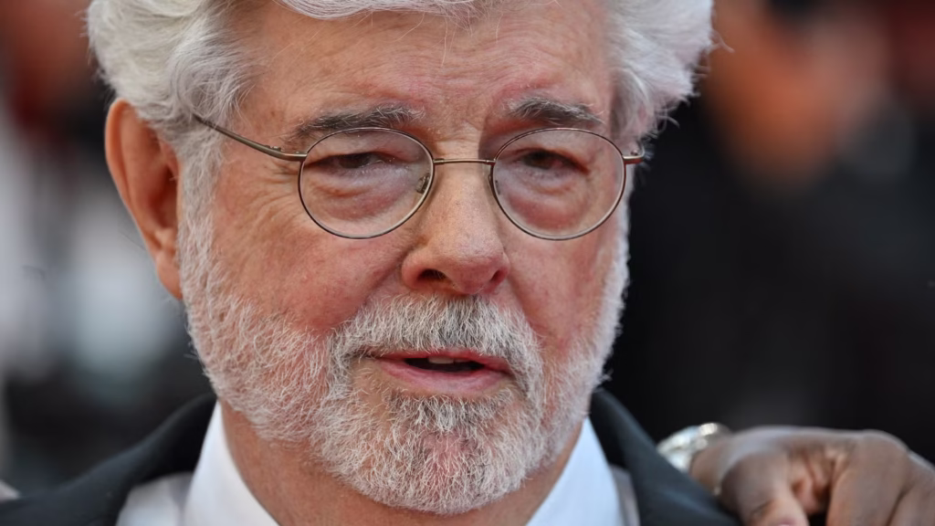 george lucas at the 77th cannes film festival 2024 red carpet film she s got no name and closing cer